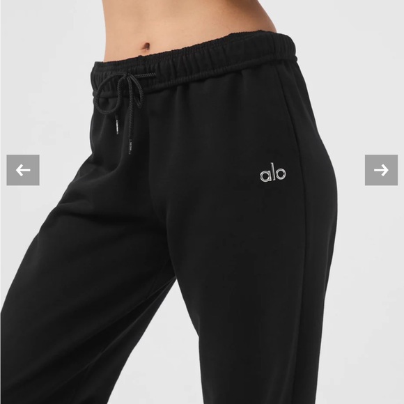 ALO Yoga Black Cowl Neck Jumpsuit - Picture 3 of 6